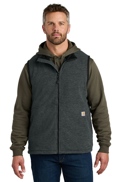 Carhartt® Textured Fleece Vest in Carbon Heather, style CT106418