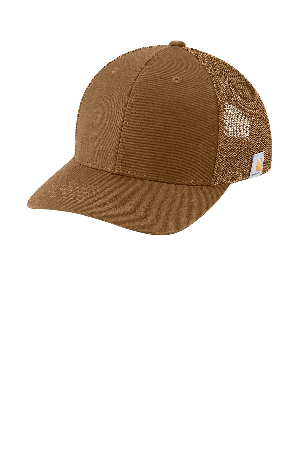 Carhartt® Flexfit 110 Mesh Back Cap in Carhartt Brown, style CT106577