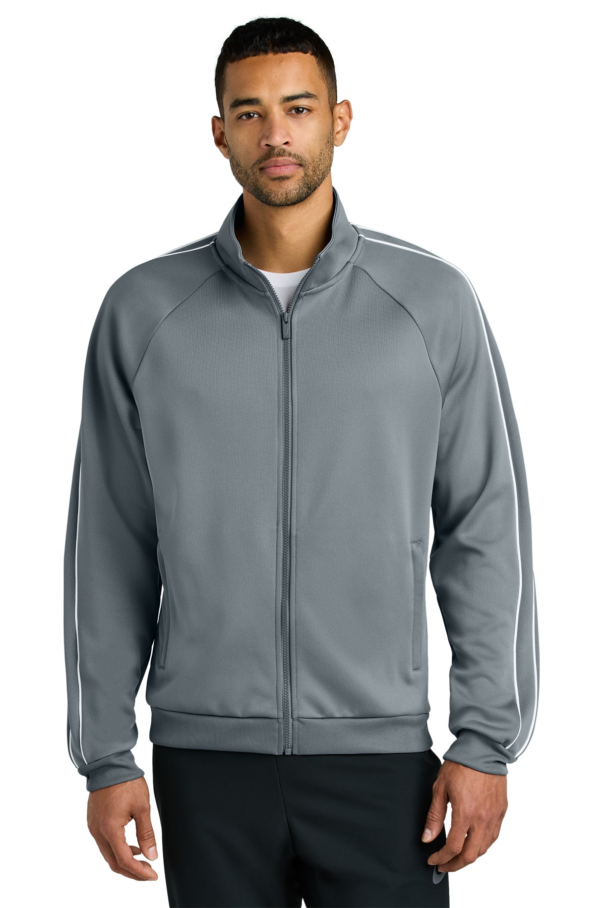 Nike Track Jacket in Cool Grey, style NKFQ4758