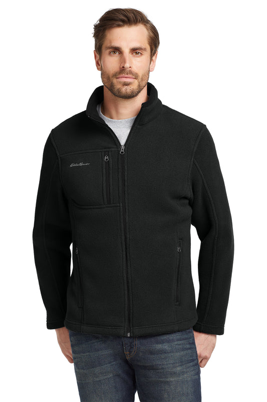 Eddie Bauer Full-Zip Fleece Jacket in Black, style EB200