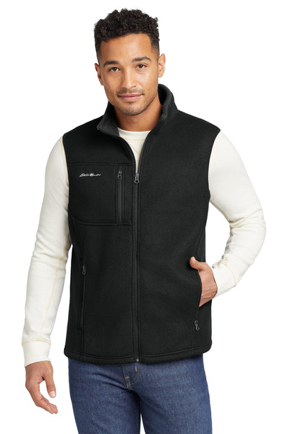 Eddie Bauer EB204 Fleece Vest in Black