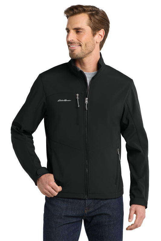 Eddie Bauer Soft Shell Jacket in Black, style EB530