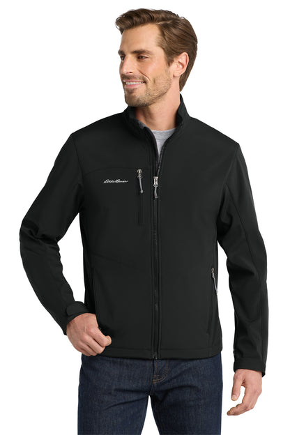Eddie Bauer Soft Shell Jacket in Black, style EB530