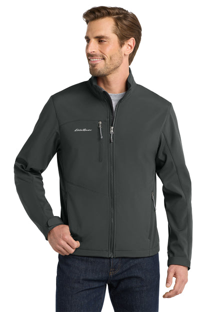 Eddie Bauer Soft Shell Jacket in Grey Steel, style EB530