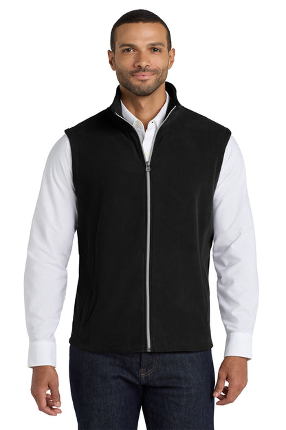 Port Authority F226 Microfleece Vest in Black
