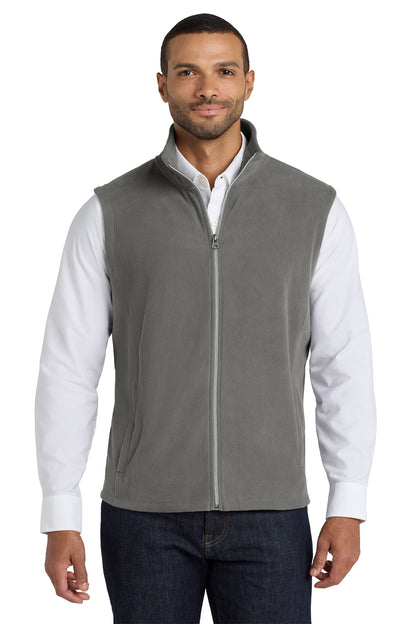Port Authority F226 Microfleece Vest in Pearl Grey