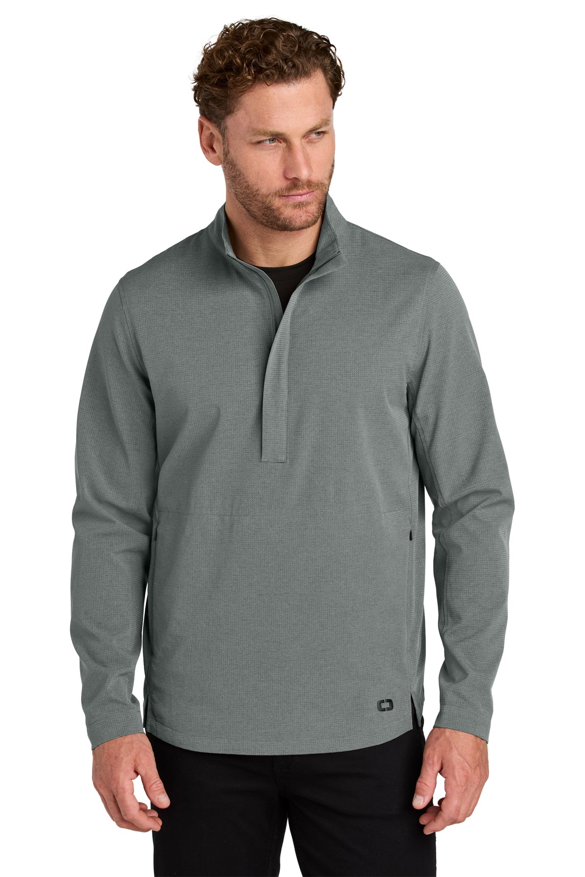 OGIO Aspect 1/2-Zip Pullover in Rogue Grey, style OG1003