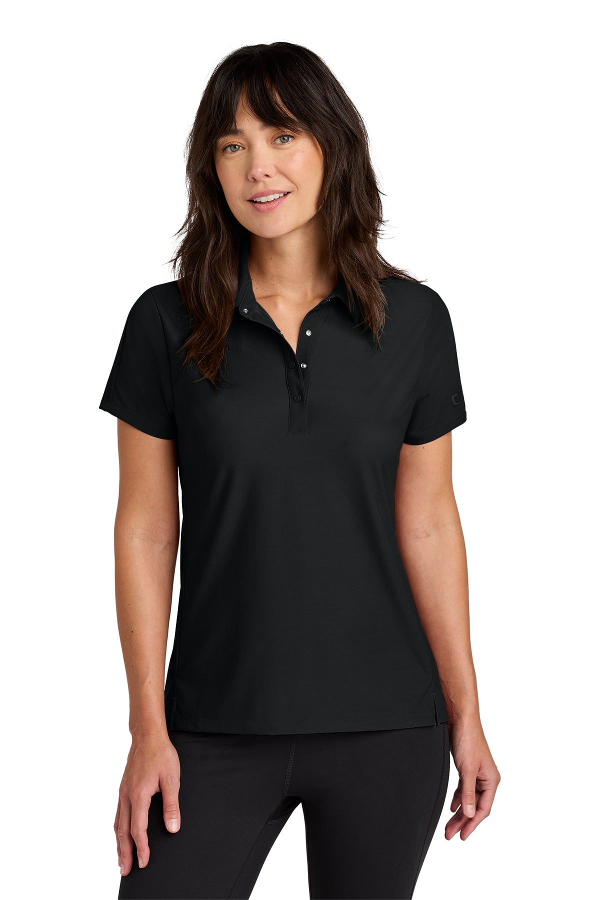 OGIO Women’s Envision Polo in Blacktop, style LOG154
