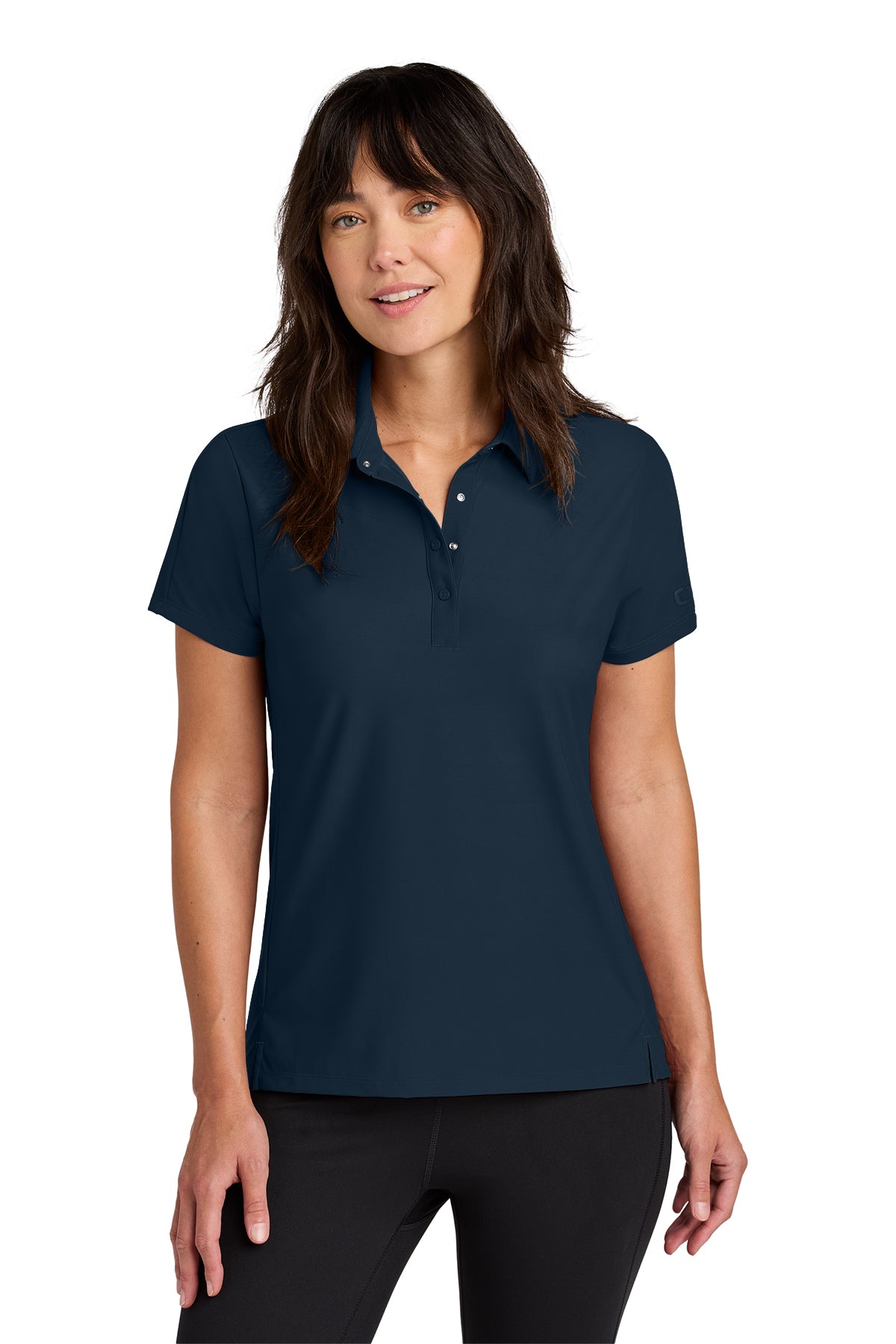 OGIO Women’s Envision Polo in River Blue Navy, style LOG154