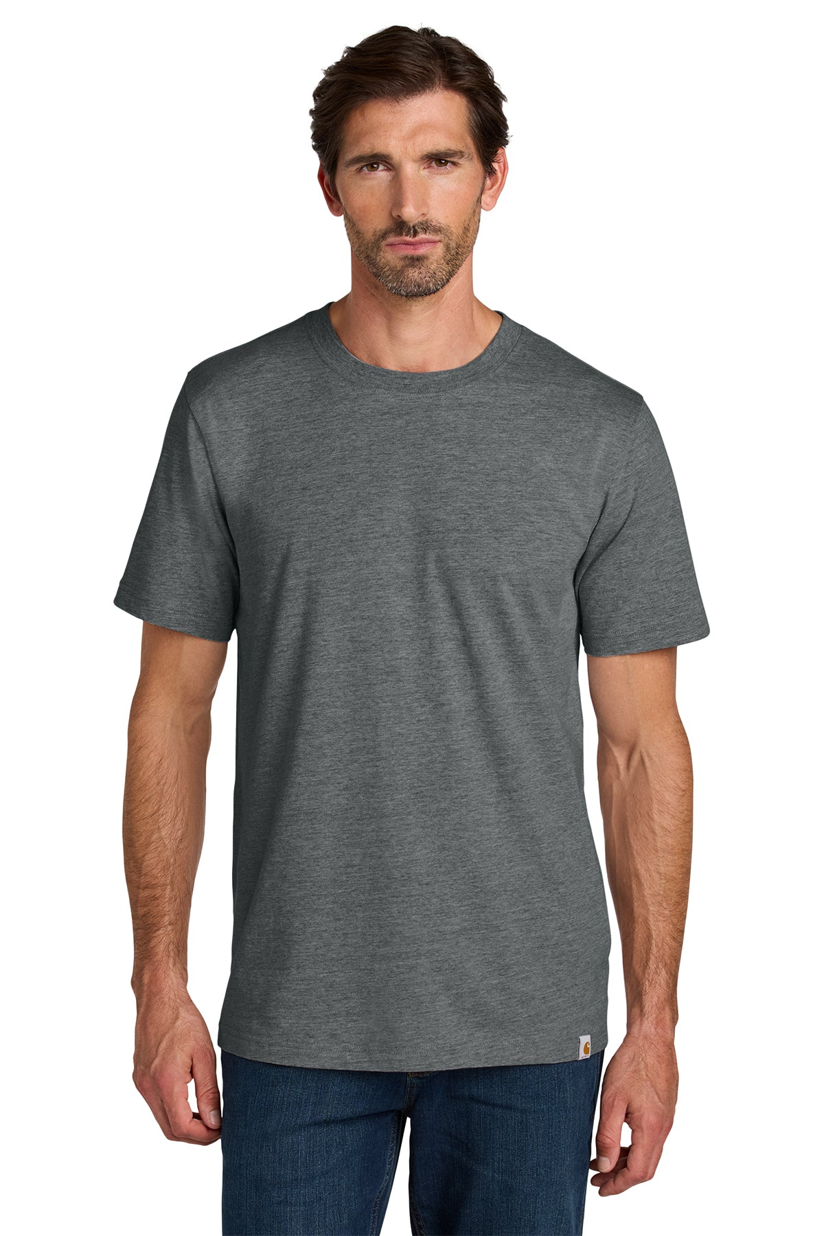 Carhartt® Short Sleeve T-Shirt in Carbon Heather, style CT106020