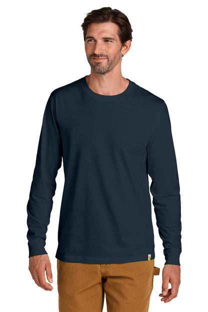 Carhartt® Long Sleeve T-Shirt in Navy, style CT106921