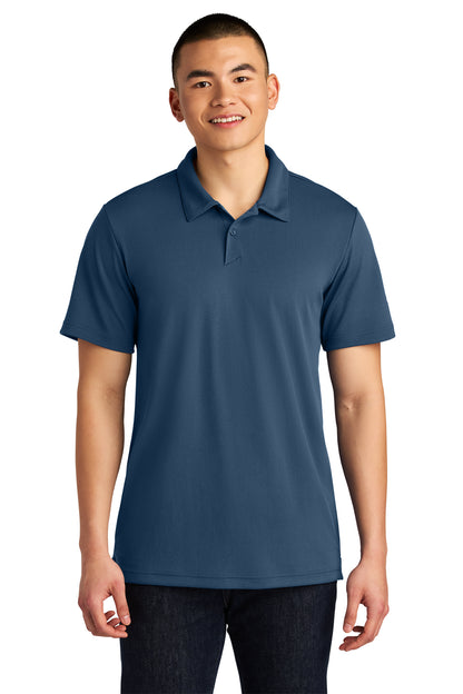 The North Face Ambition Polo in Shady Blue, style NF0A8ENM