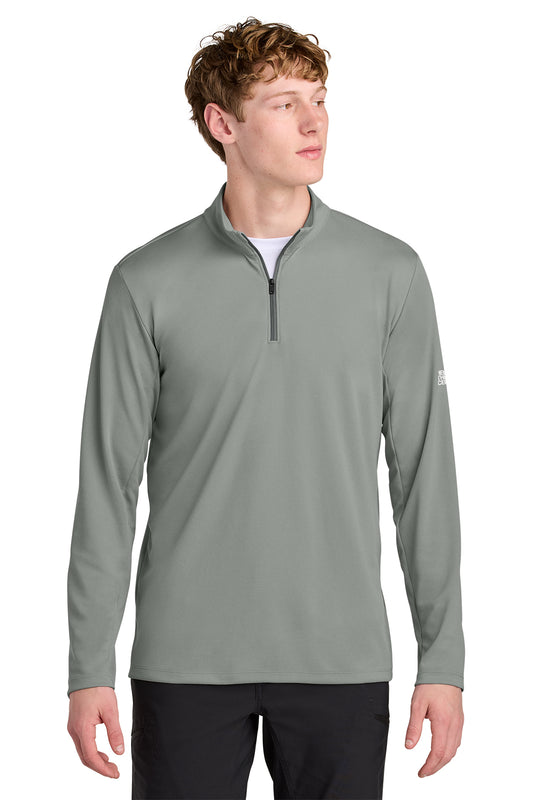 The North Face Ambition 1/4-Zip in Meld Grey Heather, style NF0A8ENR