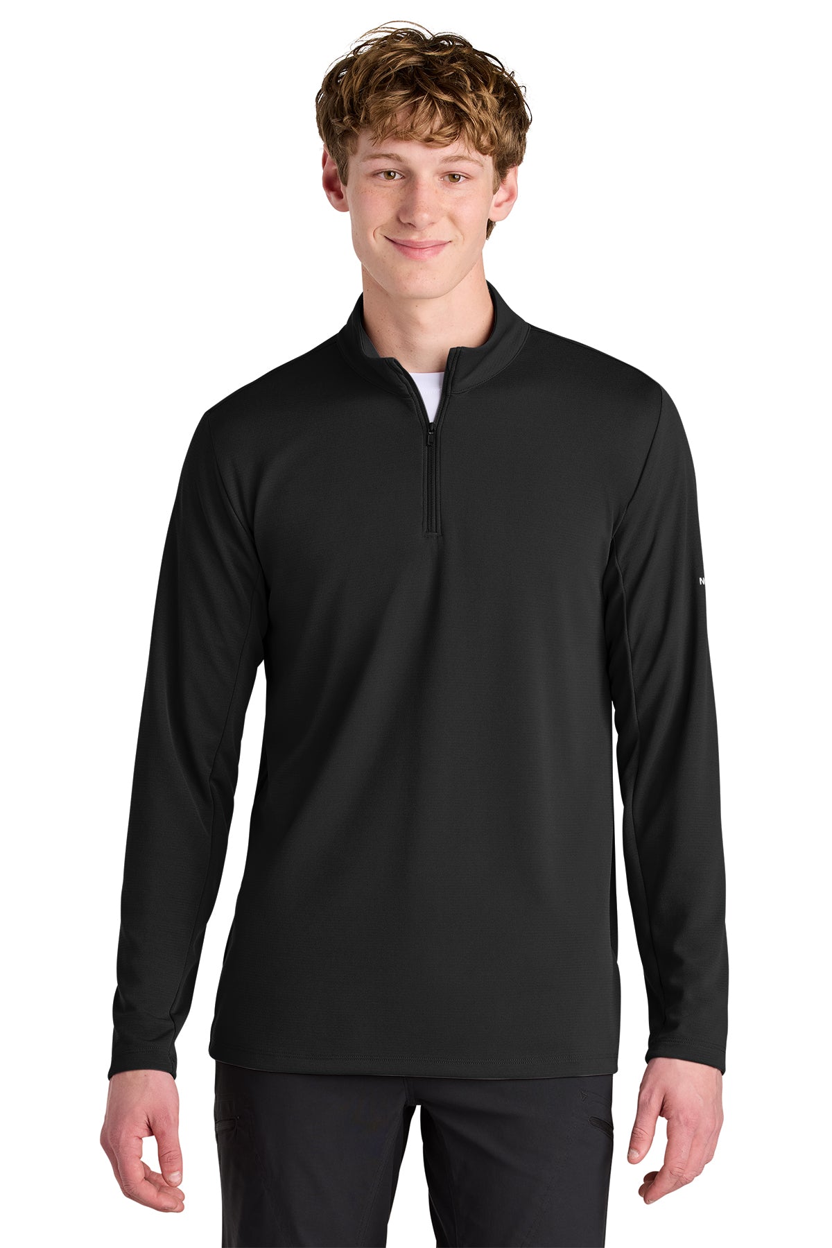 The North Face Ambition 1/4-Zip in TNF Black, style NF0A8ENR