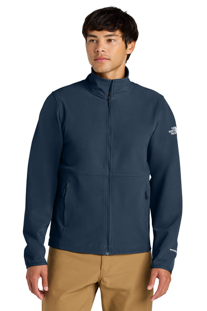 The North Face Edge Stretch Soft Shell Jacket in Summit Navy, style NF0A8ENN