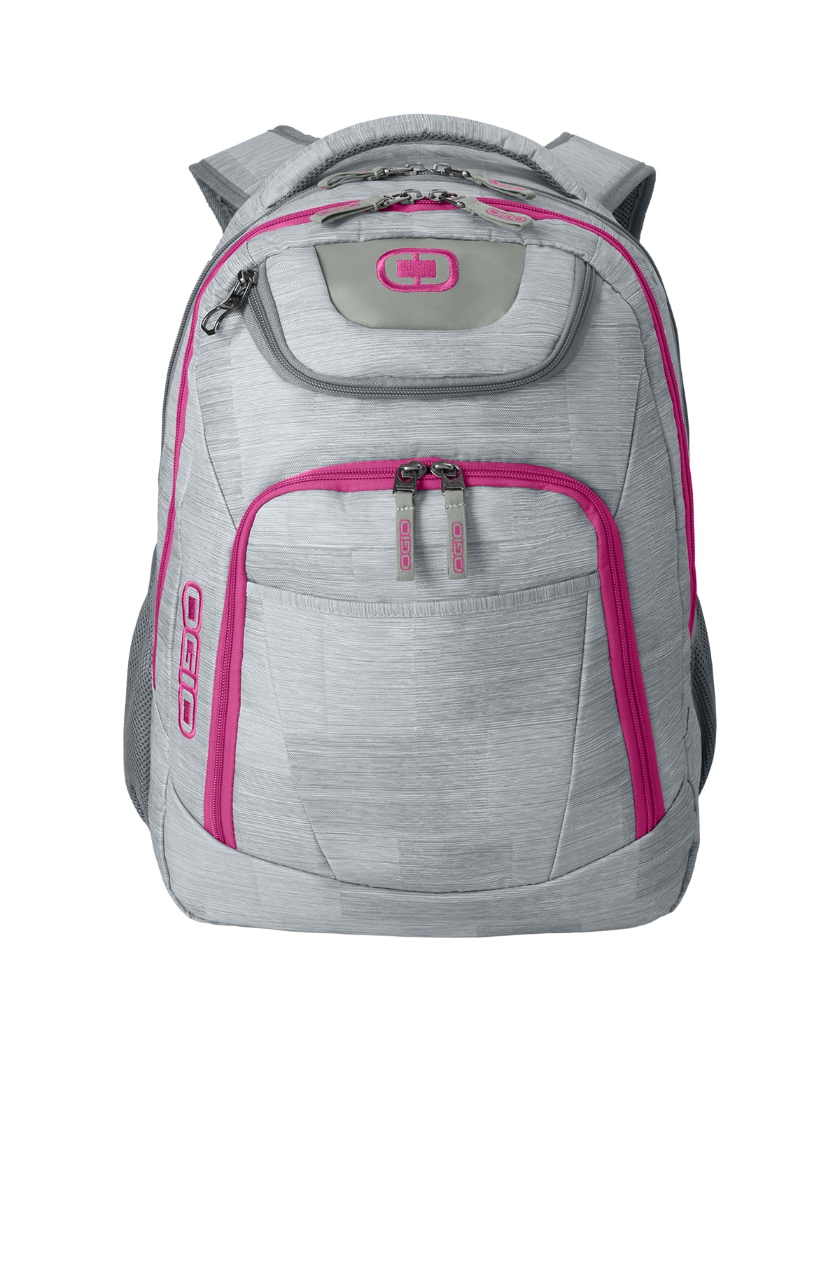 OGIO Excelsior Pack in Blizzard/ Pink, style 411069