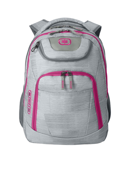 OGIO Excelsior Pack in Blizzard/ Pink, style 411069