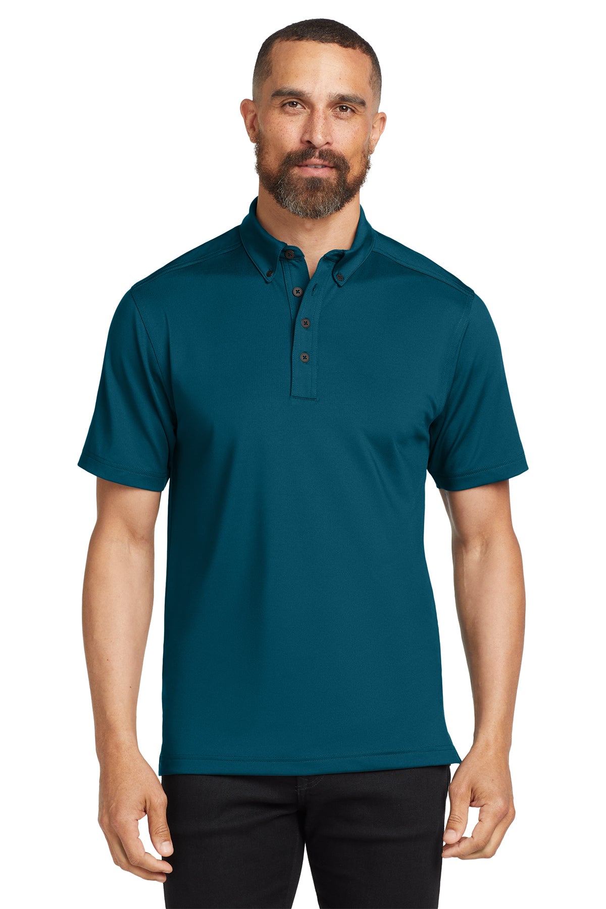 OGIO Gauge Polo in Teal Throttle, style OG122