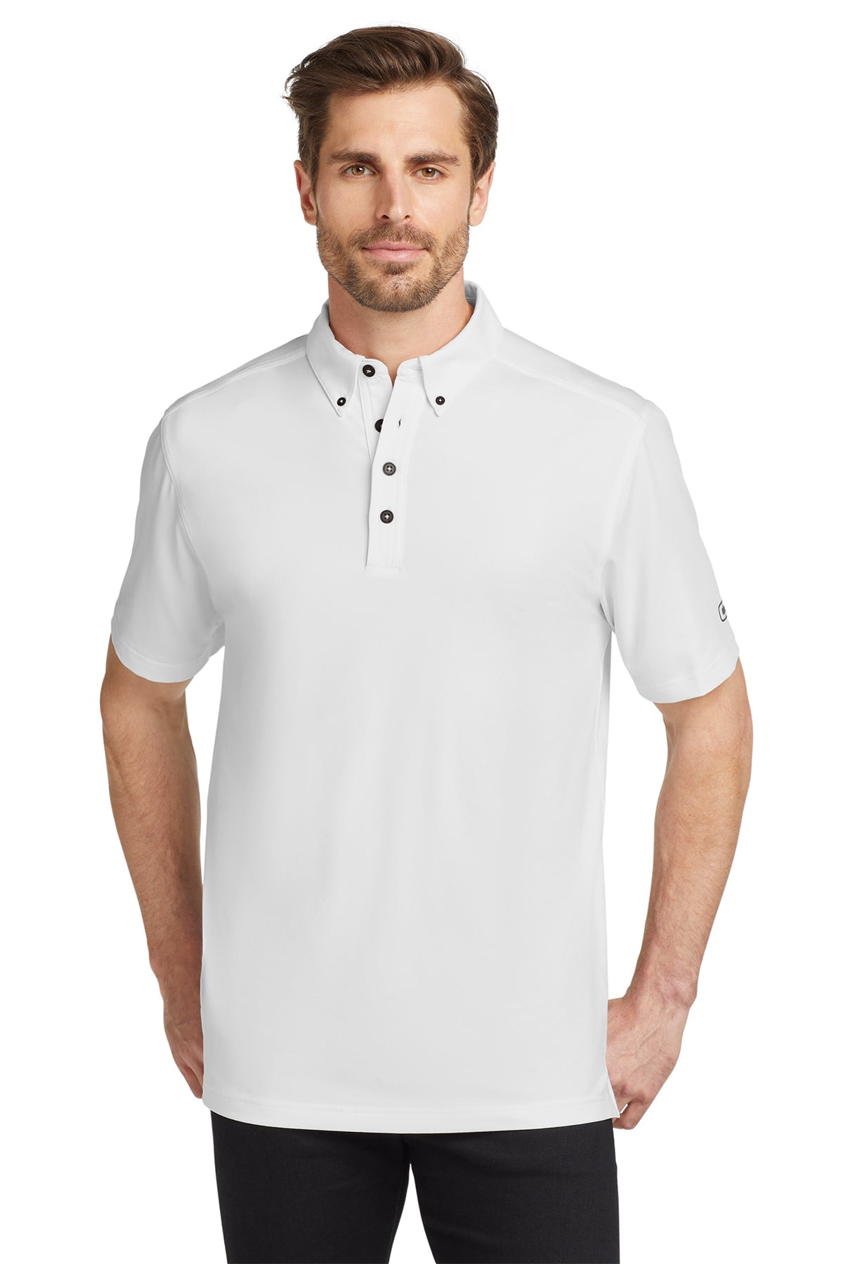 OGIO Gauge Polo in White, style OG122