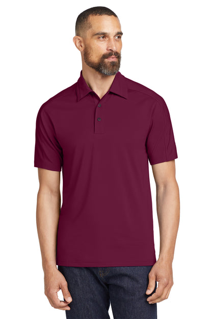 OGIO Linear Polo in Molten Maroon, style OG1030