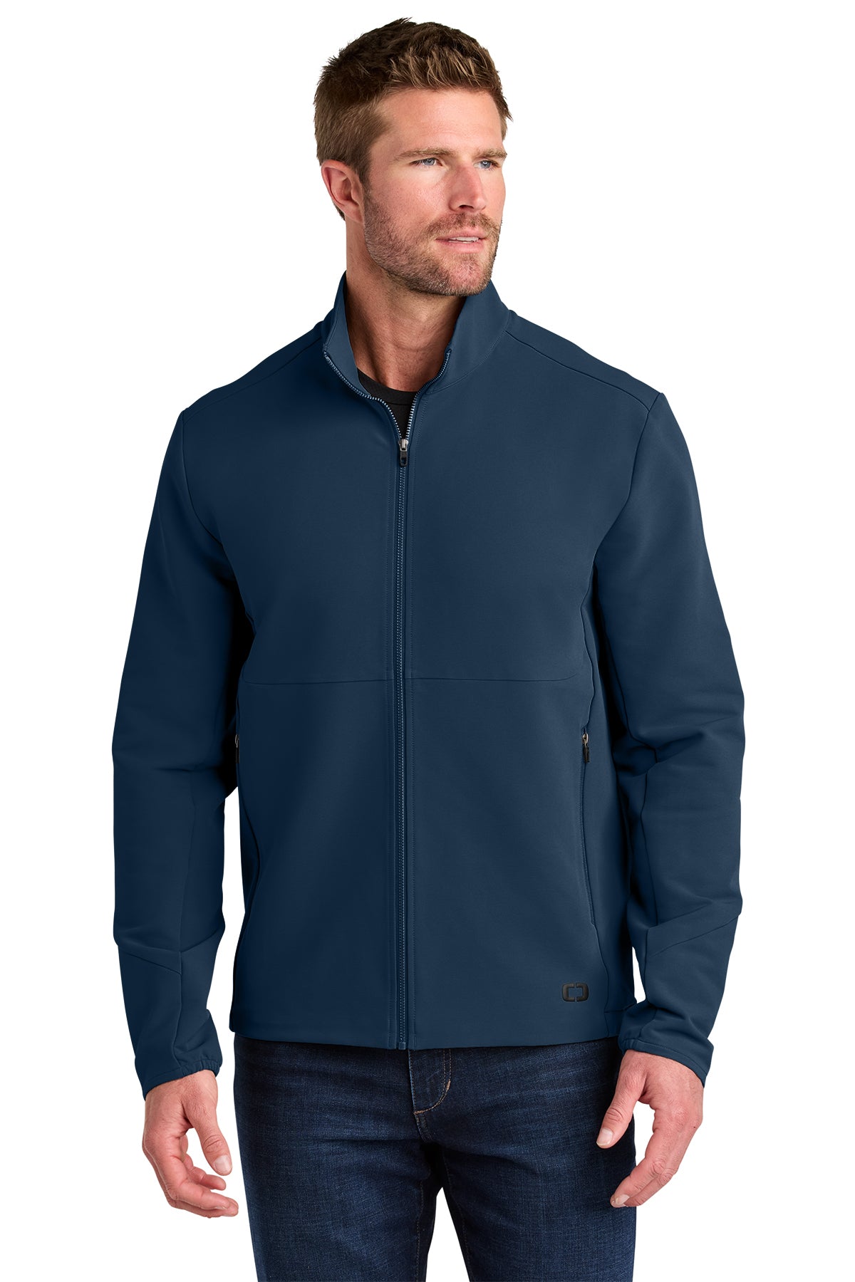 OGIO Kinetic Soft Shell in River Blue Navy, style OG740