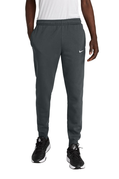 Nike Club Fleece Jogger in Anthracite, style NKHM8045