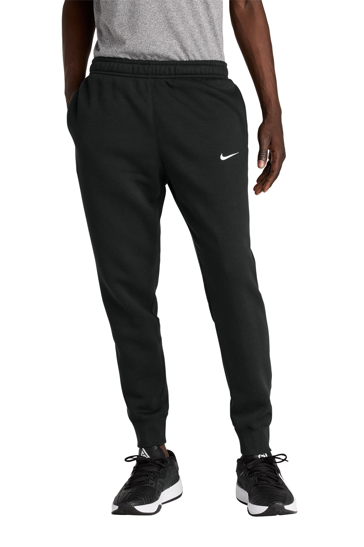 Nike Club Fleece Jogger in Black, style NKHM8045