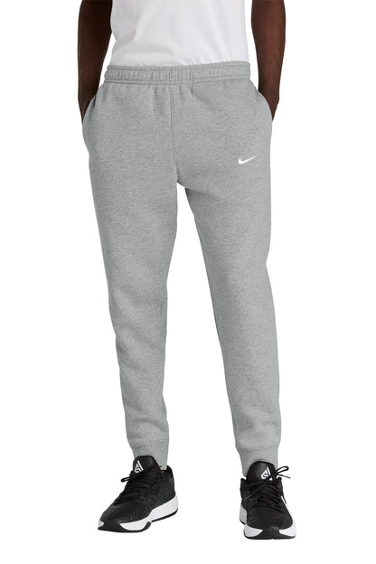 Nike Club Fleece Jogger in Dark Grey Heather, style NKHM8045