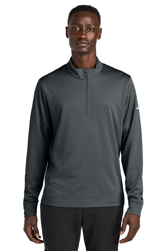 Nike Essential 1/2-Zip Cover-Up in Anthracite, style NKHM8036