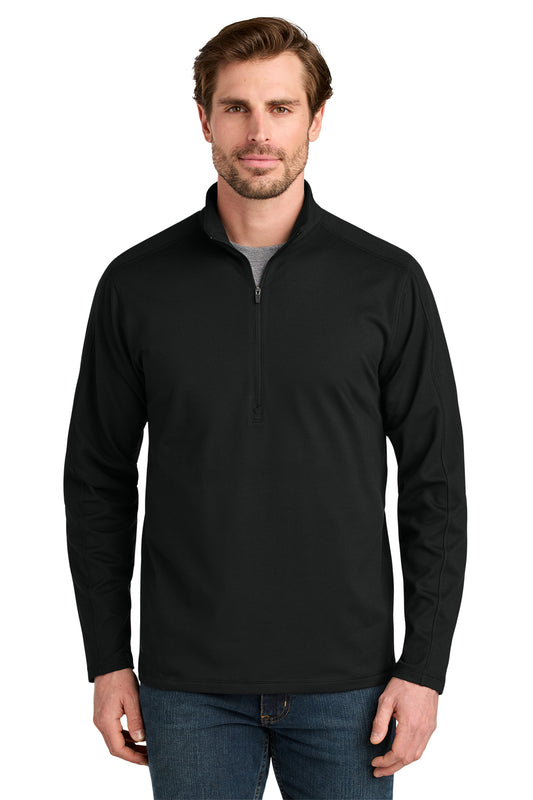 Eddie Bauer Adventurer 1/4-Zip in Deep Black, style EB120