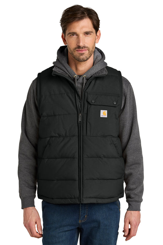 Carhartt® Montana Insulated Vest in Black, style CT105475
