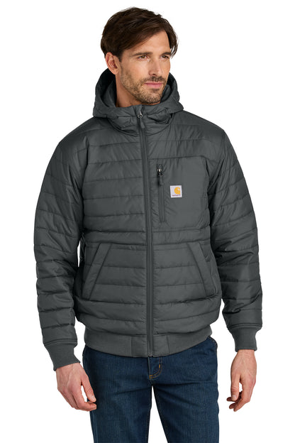 Carhartt® Gilliam Insulated Hooded Jacket in Shadow Grey, style CT106543