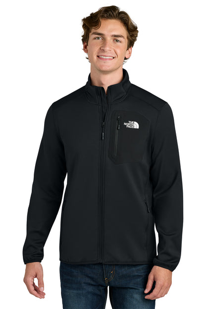 The North Face Dove Creek Full-Zip Fleece Jacket in TNF Black, style NF0A8FQN