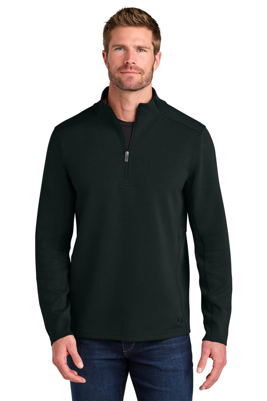 OGIO Transcend 1/4-Zip in Blacktop, style OG861