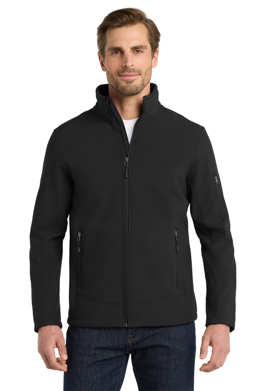 Eddie Bauer Rugged Ripstop Soft Shell Jacket in Black, style EB534