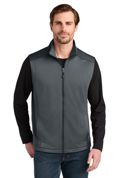 Eddie Bauer Smooth Mid Layer Fleece Vest in Iron Gate, style EB2560