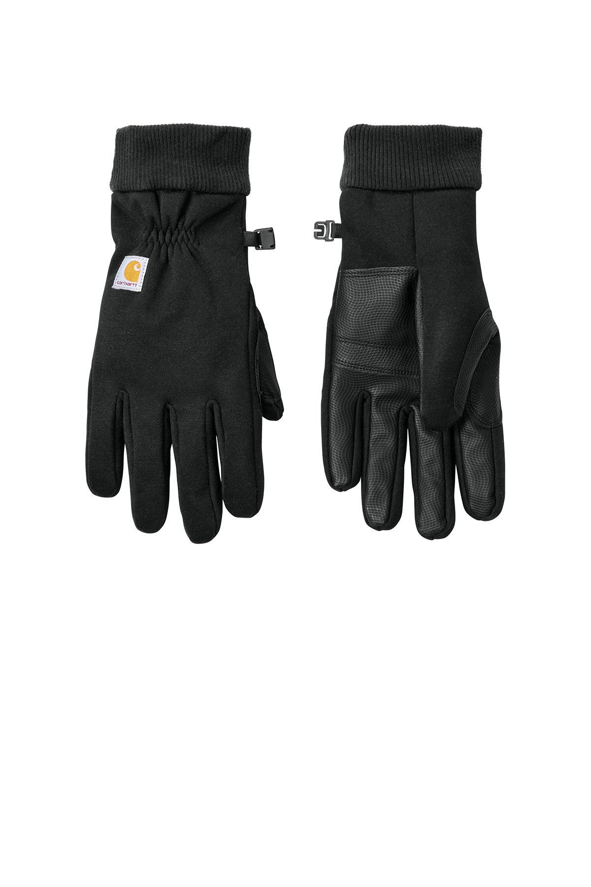 Carhartt® Thermal-Lined Fleece Touch-Sensitive Glove in Black, style CTGF0622