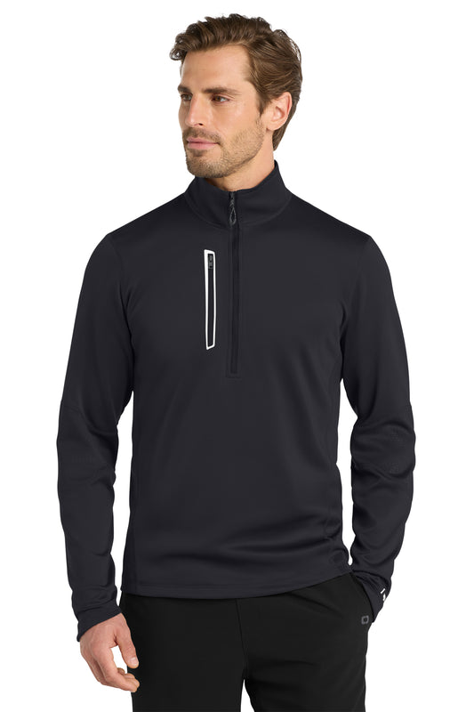 OGIO Fulcrum 1/4-Zip in Blacktop, style OE701