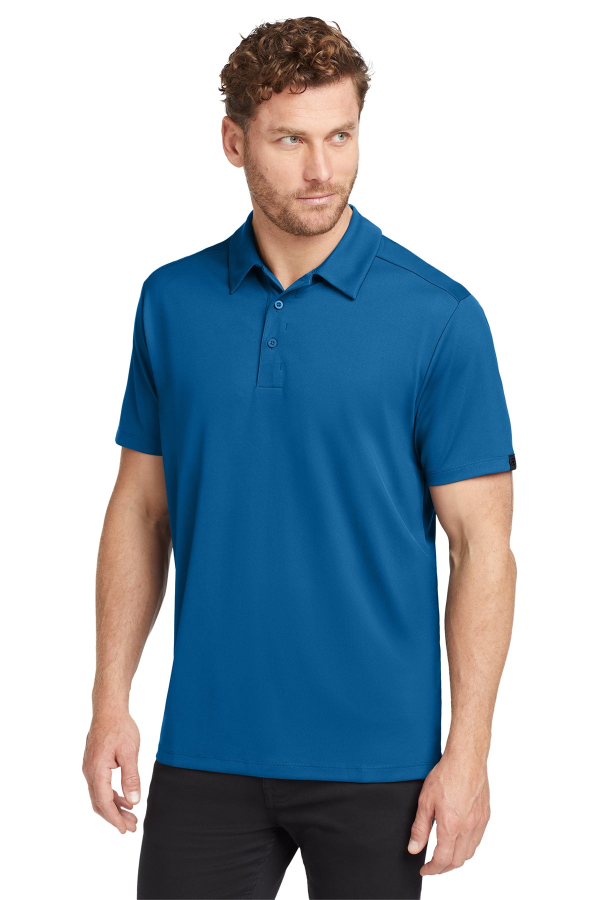 OGIO Framework Polo in Bolt Blue, style OG125