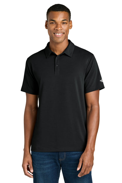 The North Face Canyon Crest Polo in TNF Black, style NF0A8GE0