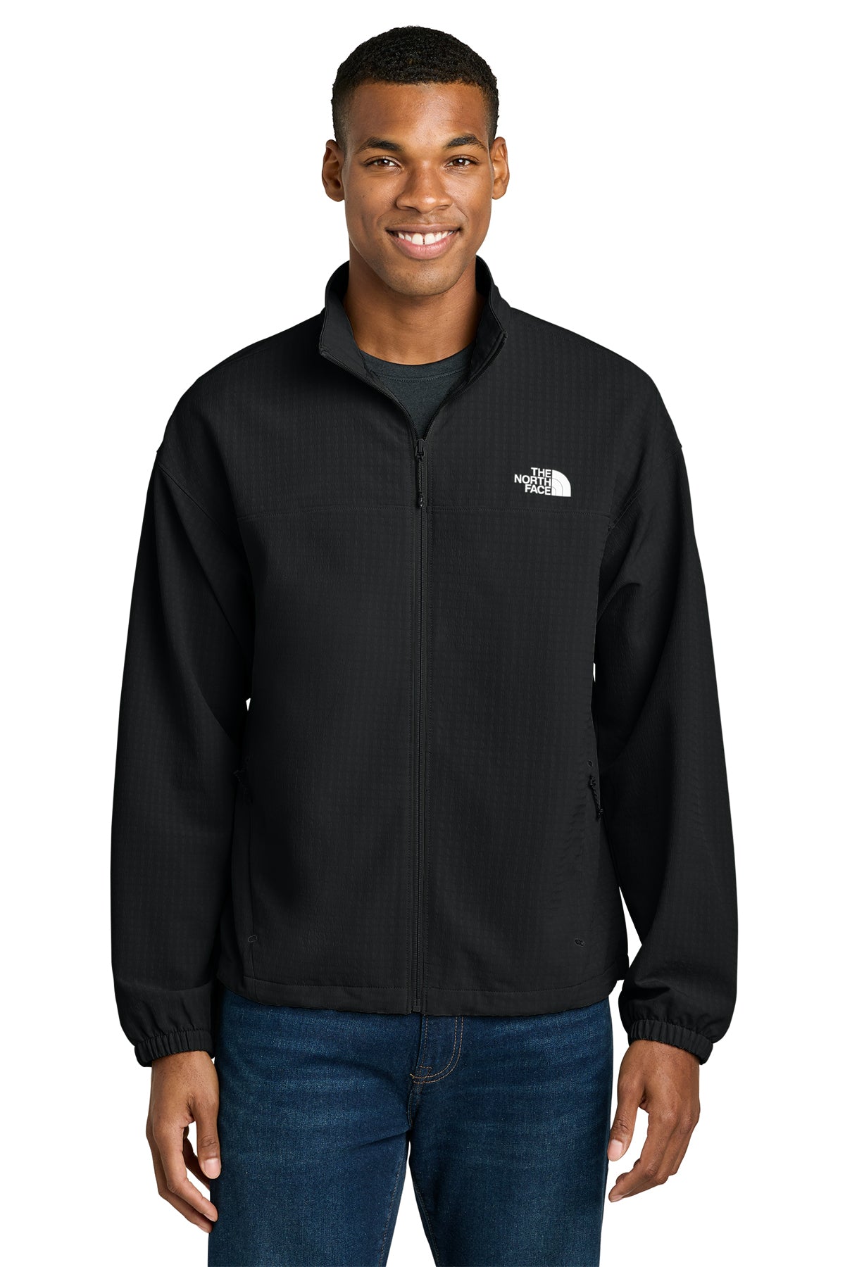The North Face Mountain Horizon Jacket in TNF Black, style NF0A8GE2