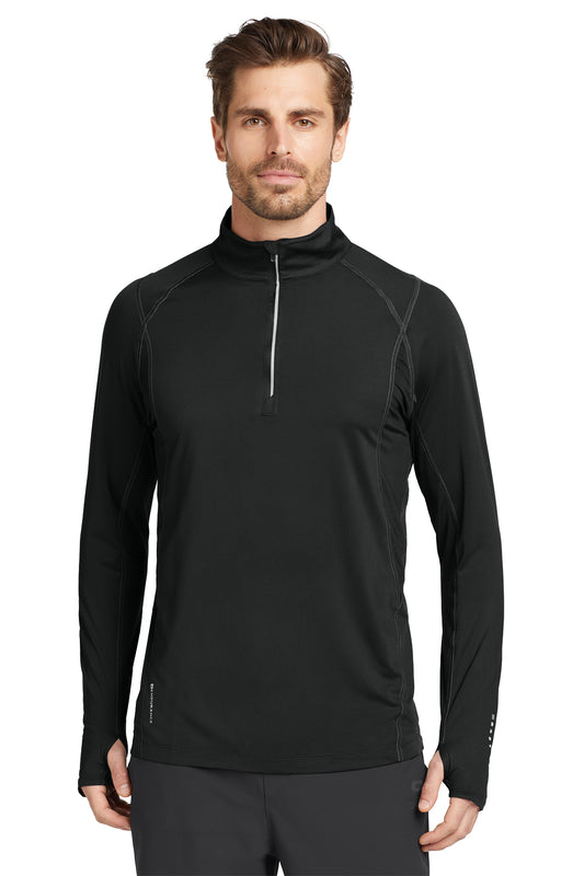 OGIO Nexus 1/4-Zip Pullover in Blacktop, style OE335