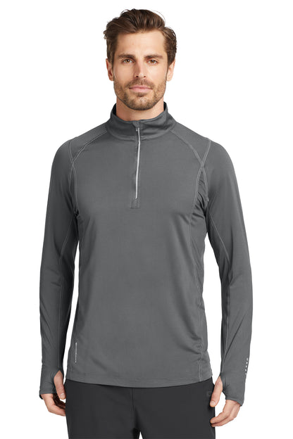 OGIO Nexus 1/4-Zip Pullover in Gear Grey, style OE335