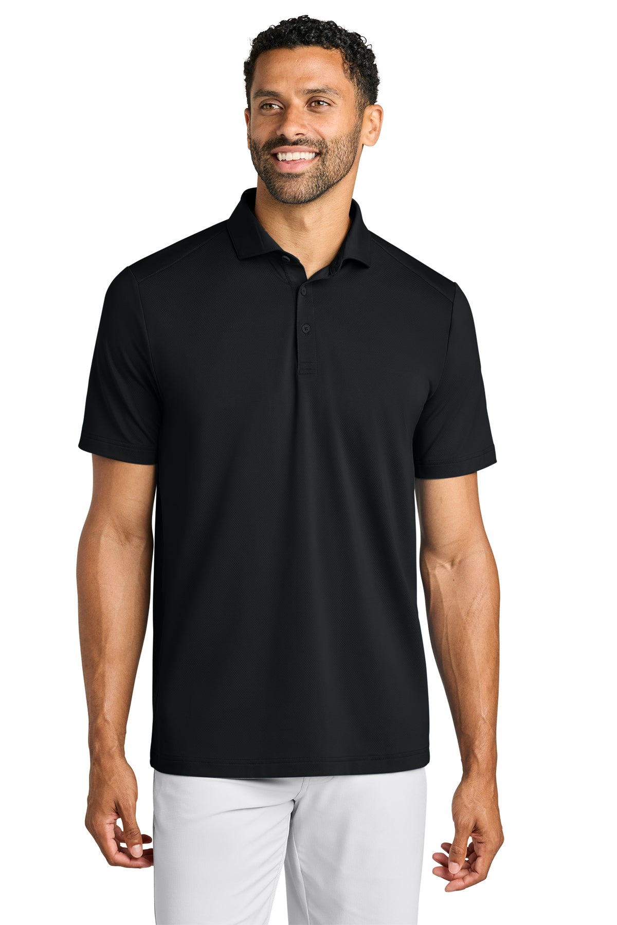 TravisMathew Onward Polo in Black, style TMA42773