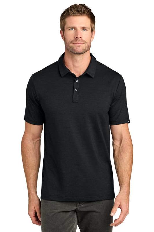 TravisMathew Crestview Polo in Black, style TMA46371