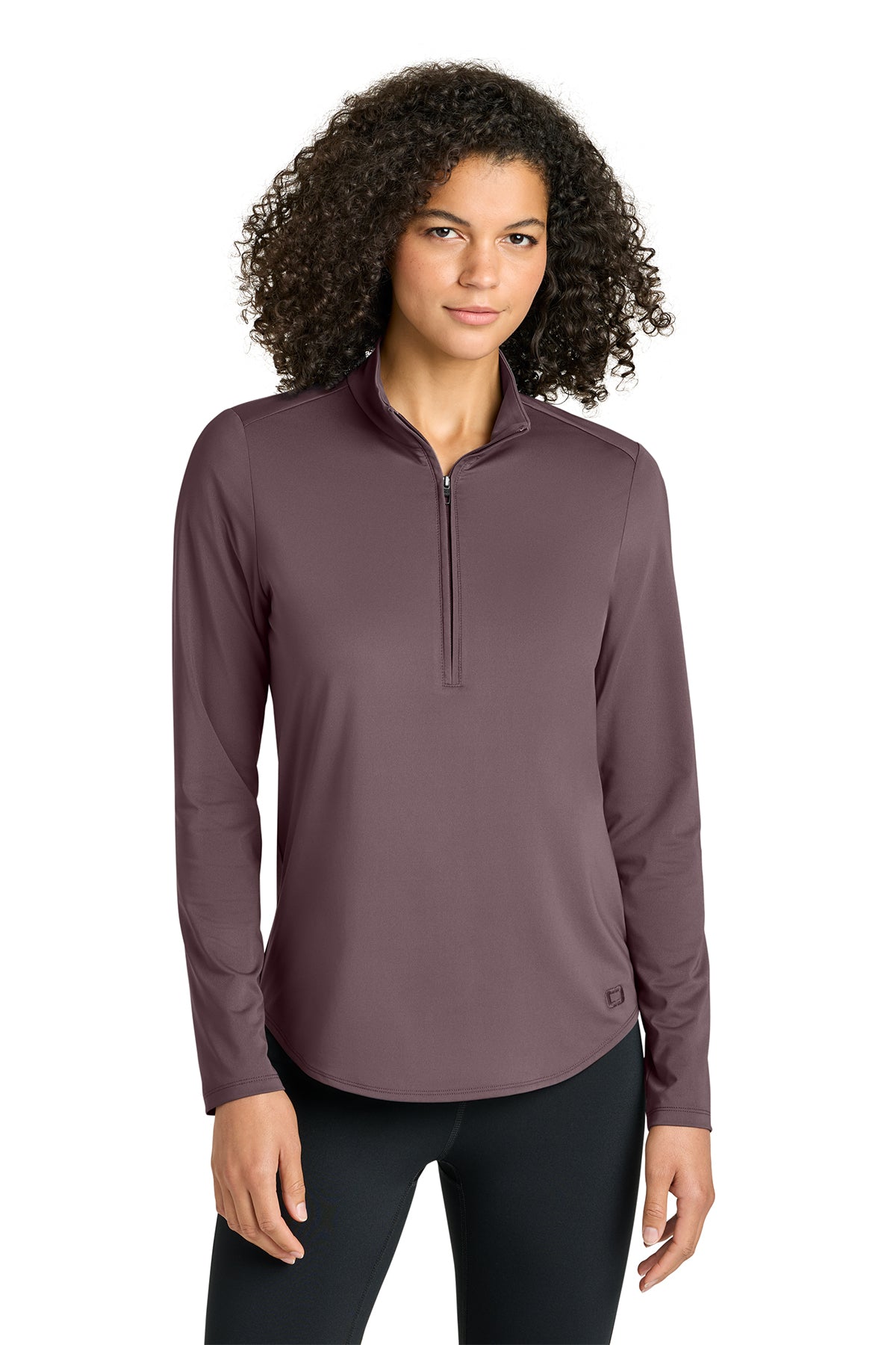 OGIO Women’s Regain 1/2-Zip in Ashen Plum, style LOG172