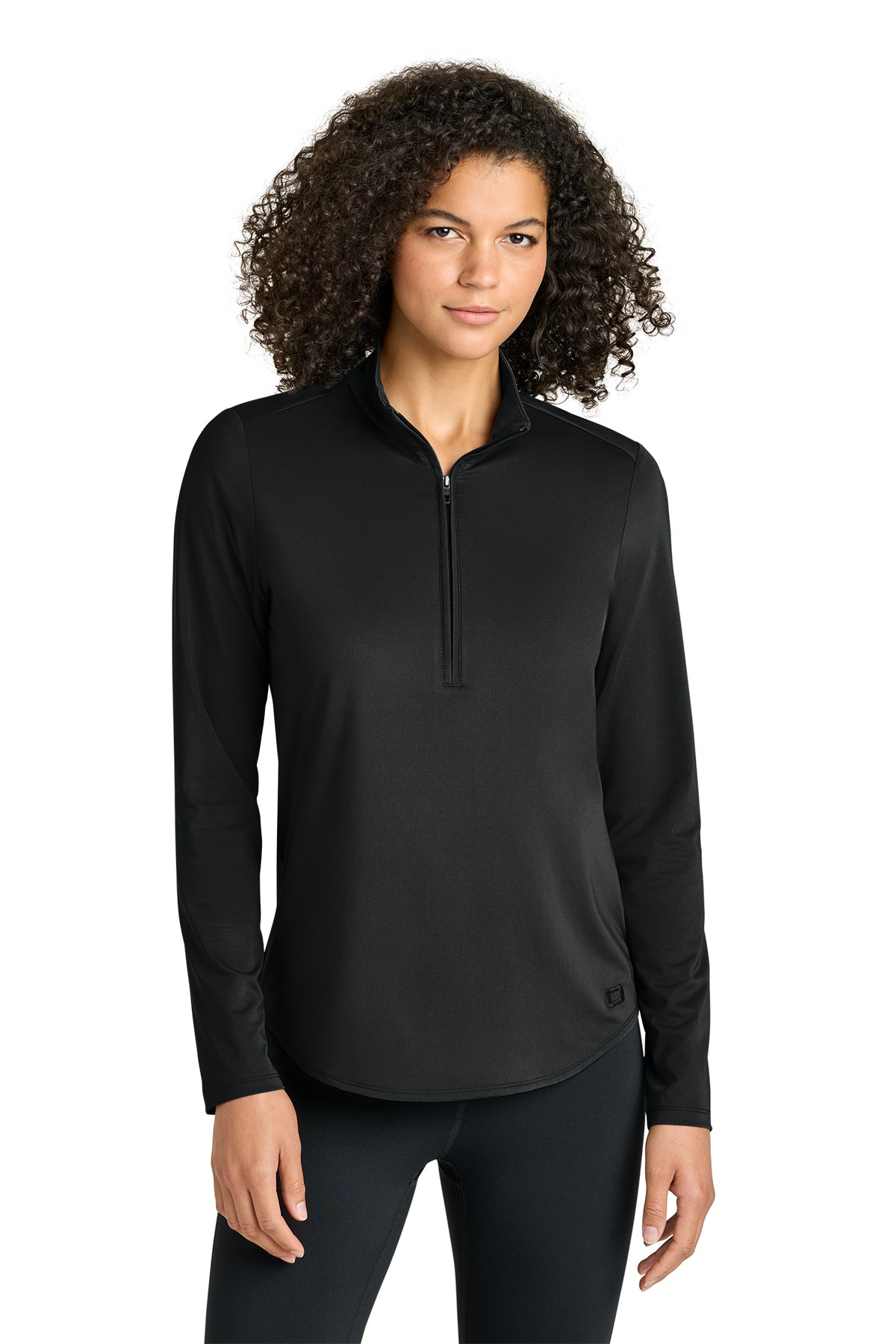 OGIO Women’s Regain 1/2-Zip in Blacktop, style LOG172