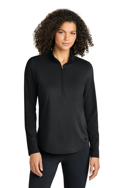 OGIO Women’s Regain 1/2-Zip in Blacktop, style LOG172