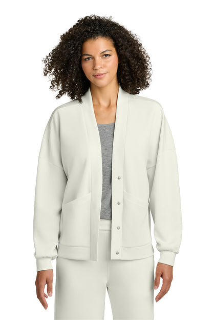 OGIO Women’s Transcend Cardigan in Opal White, style LOG862