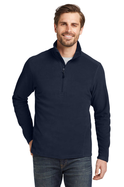 Eddie Bauer 1/2-Zip Microfleece Jacket in Navy, style EB226
